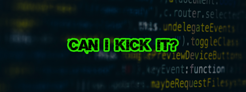 Can I Kick It?