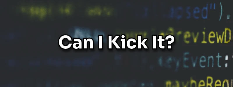 Can I Kick It?